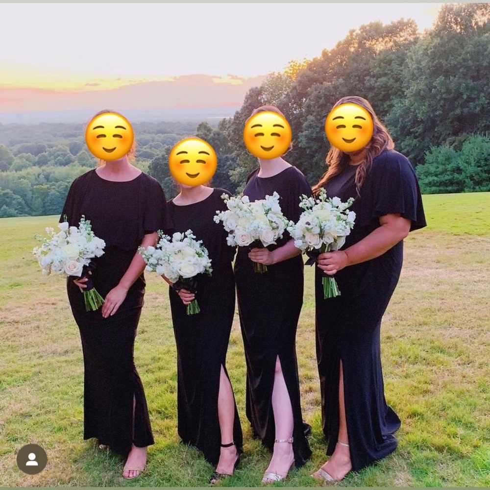 BHLDN Black Gown